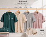 تیشرت زنانه و مردانه miu miu نخ پنبه
