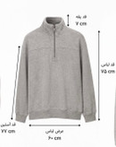 نیم زیپ زنانه و مردانه ARROW ملانژ داخل کرک